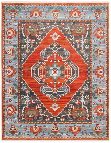 Safavieh Vintage Persian Vtp482P Rust / Blue Rugs.