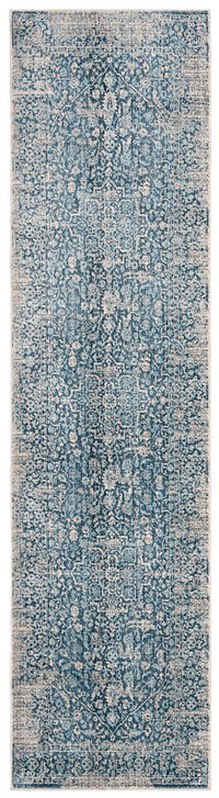 Safavieh Vintage Persian Vtp484M Blue / Ivory Area Rug