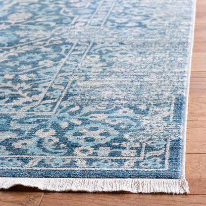 Safavieh Vintage Persian Vtp484M Blue / Ivory Area Rug