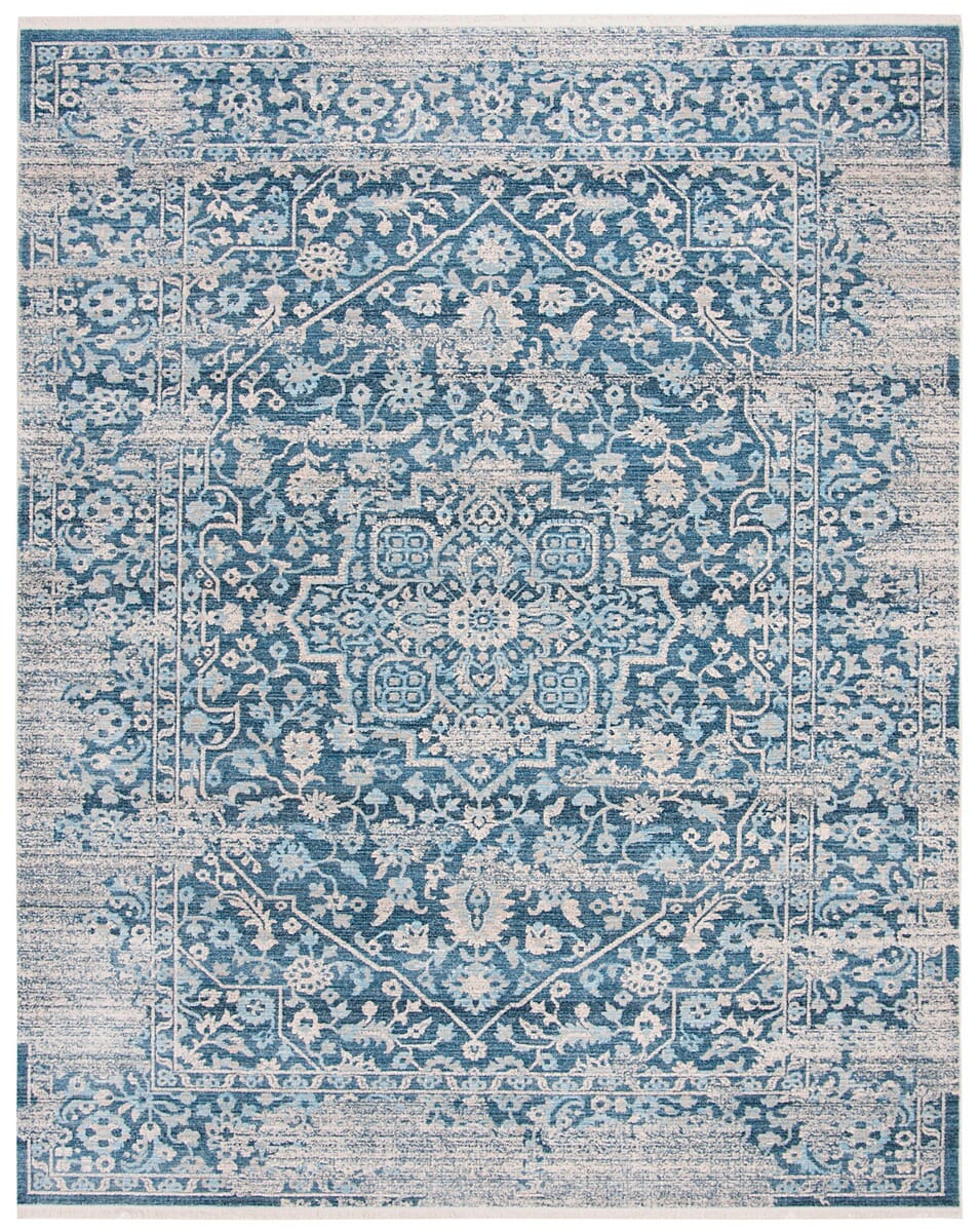 Safavieh Vintage Persian Vtp484M Blue / Ivory Rugs.