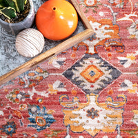 Nuloom Betty Floral Nbe2116A Red Area Rug