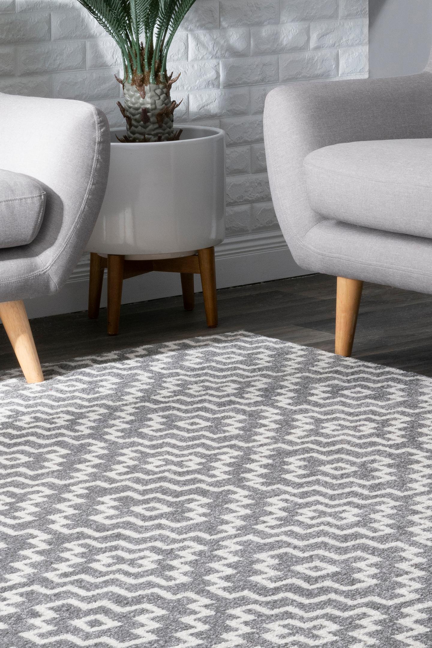 Nuloom Trellis Hedy Ntr3299A Gray Area Rug