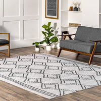 AreaRugs.com Wavaj Nwa1112A Ivory Area Rug