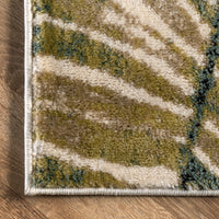 Nuloom Sheila Jungle Foliage Nsh2433A Green Area Rug