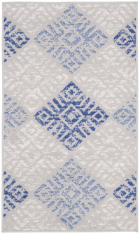 Nourison Whimsicle Whs18 Grey Blue Area Rug