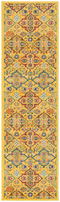 Nourison Allur Alr03 Yellow Multicolor Area Rug