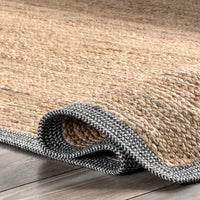 Nuloom Lina Border Nli3509A Natural Area Rug