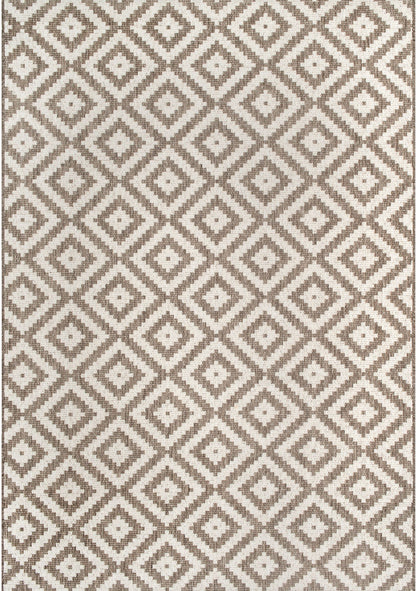 Nuloom Marybelle Tribal Trellis Nma2857A Beige Area Rug