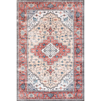 AreaRugs.com Wavaj Nwa1214A Rust Area Rug