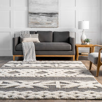 Nuloom Keyla Textured Nke3004A Gray Area Rug