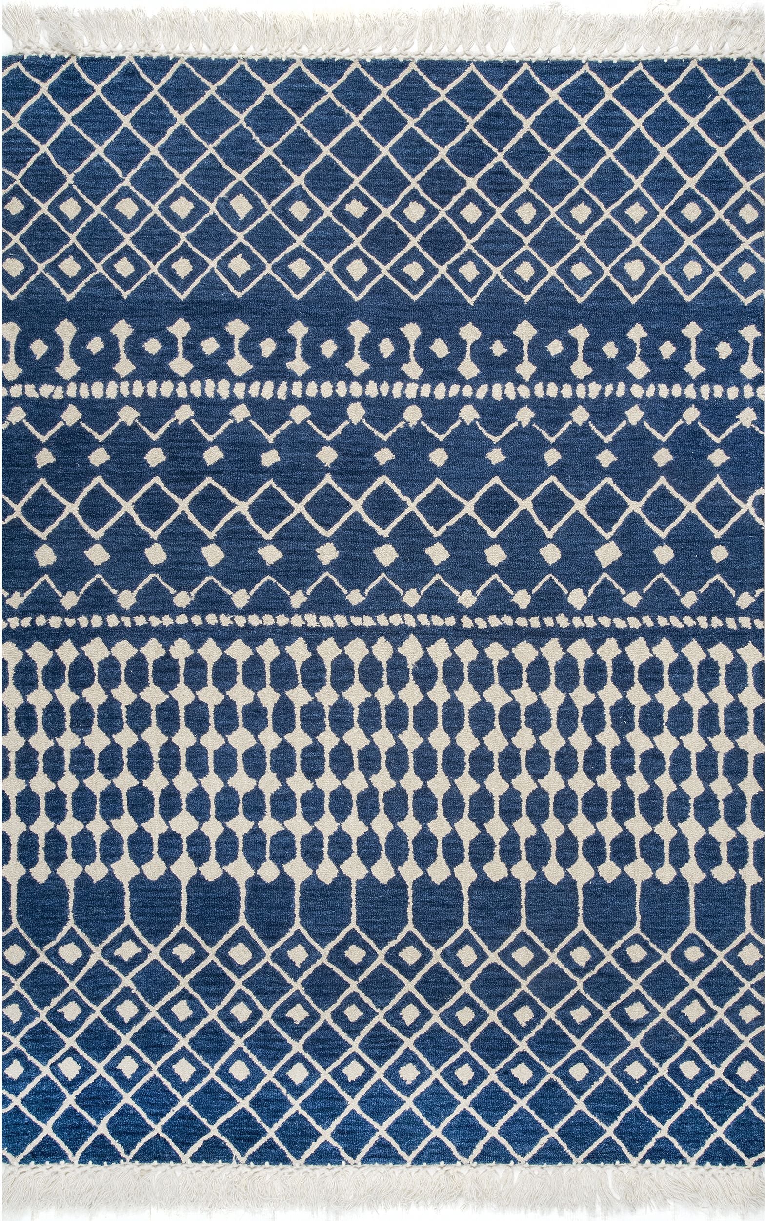 Nuloom Emmeline Trellis Nem2702B Blue Area Rug