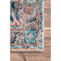 Nuloom Corbett Bohemian Nco2240B Gray Area Rug