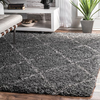 Nuloom Tess Moroccan Nte2947B Gray Area Rug