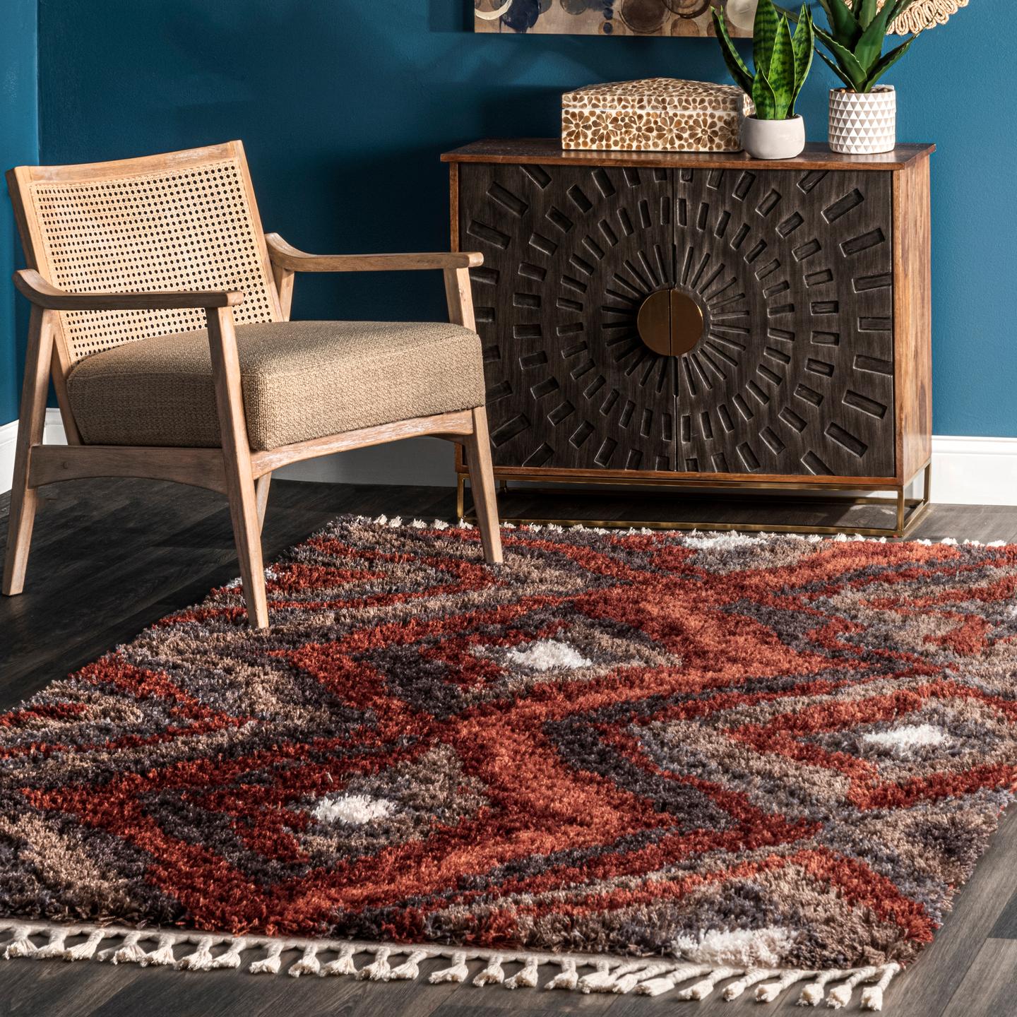 Nuloom Alexia Diamond Nal2956A Multi Area Rug