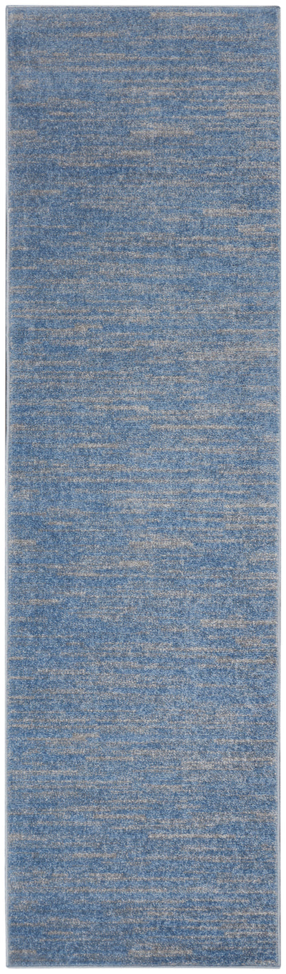 Nourison Nourison Essentials Nre01 Blue/Grey Area Rug