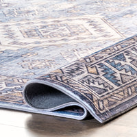 Nuloom Monika Aztec Nmo1578A Blue Area Rug