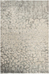 Surya Watercolor Wat-5011 Charcoal / Gray / Ivory Rugs.