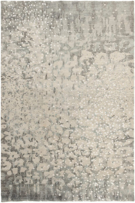 Surya Watercolor Wat-5011 Charcoal / Gray / Ivory Rugs.