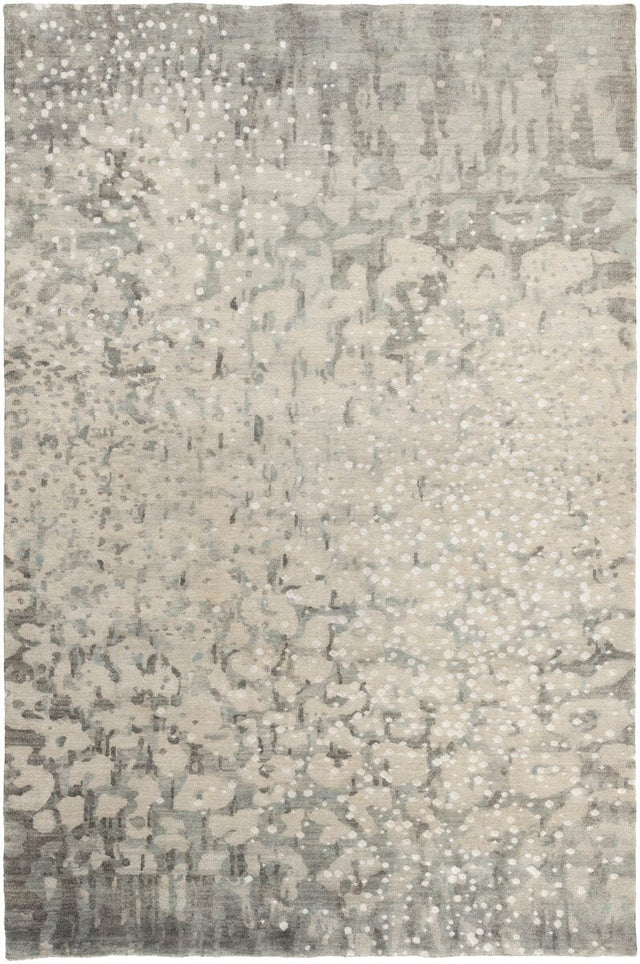 Surya Watercolor Wat-5011 Charcoal / Gray / Ivory Rugs.