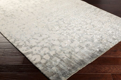 Surya Watercolor Wat-5011 Charcoal / Gray / Ivory Rugs.