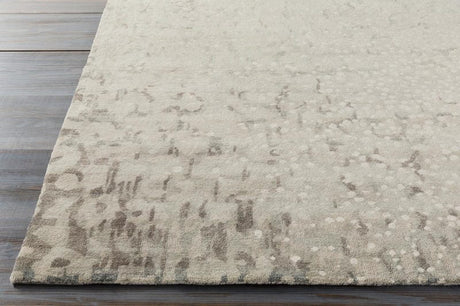 Surya Watercolor Wat-5011 Charcoal / Gray / Ivory Rugs.