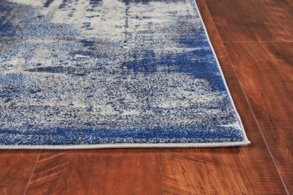 KAS Watercolors 6230 Flow Ice Blue Organic / Abstract Area Rug