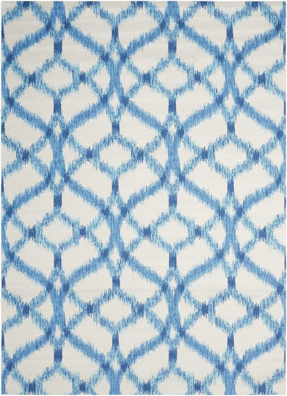 Nourison Waverly Sun And Shade Snd05 Aegean Geometric Area Rug