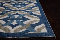 Nourison Waverly Sun And Shade Snd30 Celestial Damask Area Rug