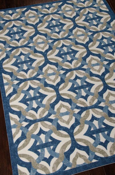 Nourison Waverly Sun And Shade Snd30 Celestial Damask Area Rug