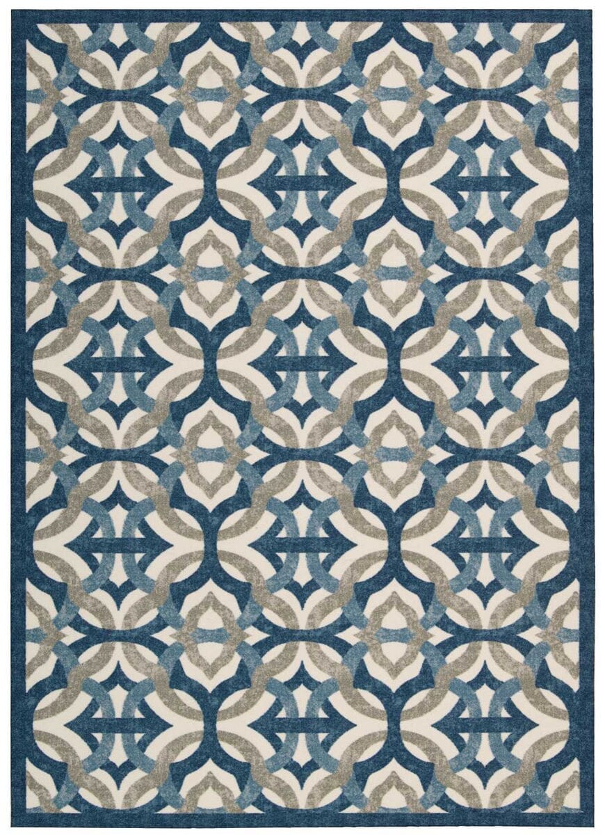 Nourison Waverly Sun And Shade Snd30 Celestial Damask Area Rug