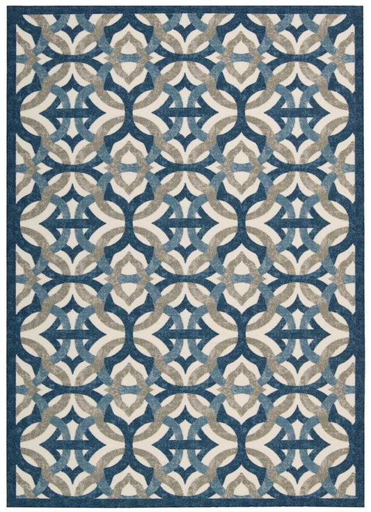 Nourison Waverly Sun And Shade Snd30 Celestial Damask Area Rug