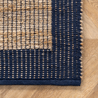 Nuloom Maisy And Border Nma2061B Navy Area Rug