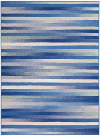 Nourison Whimsicle Whs12 Blue Multicolor Area Rug