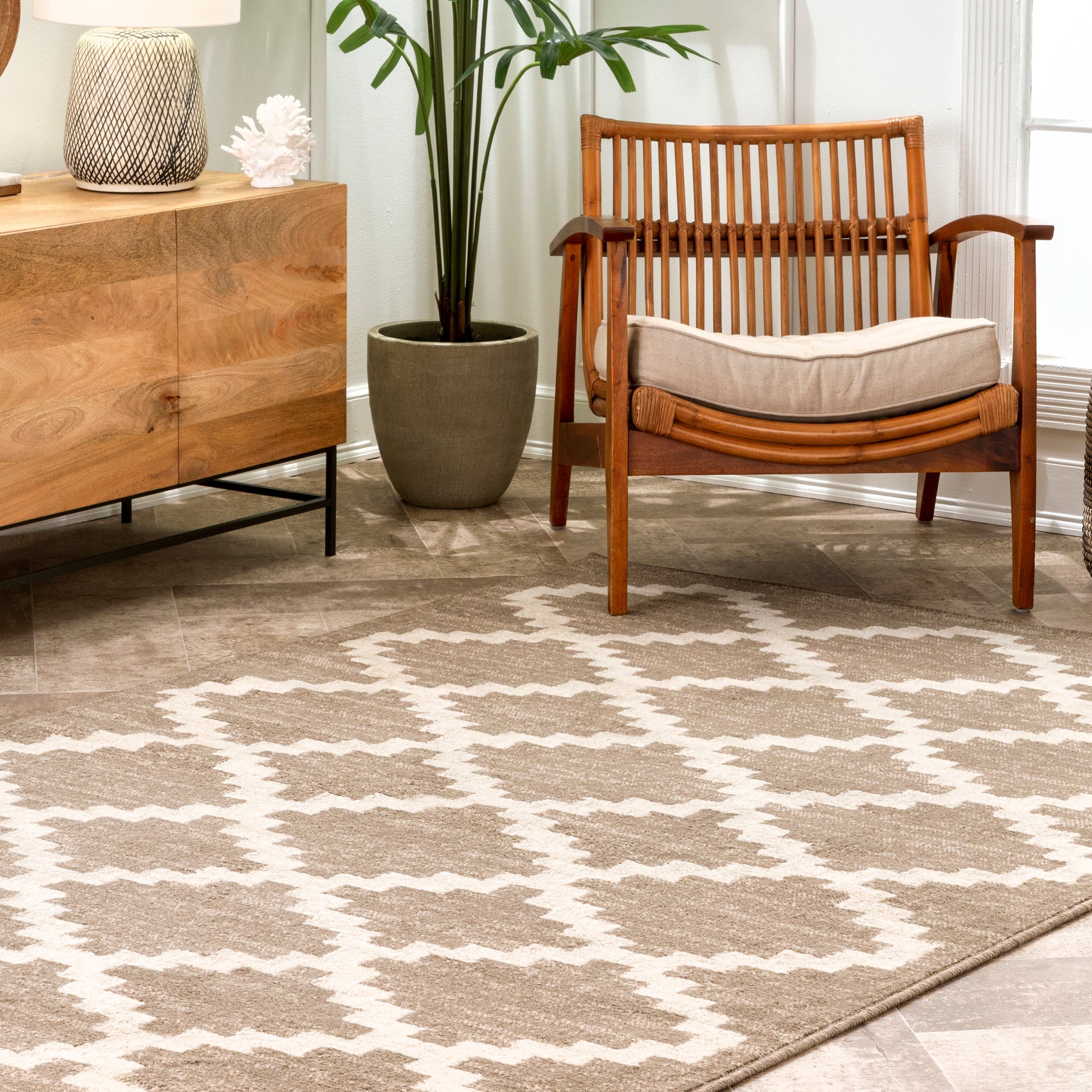 Nuloom Faustina Nfa2897A Beige Area Rug