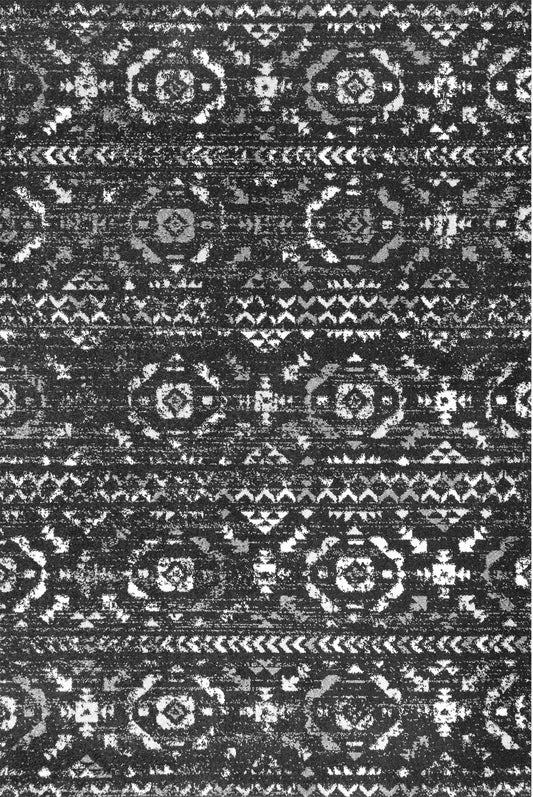 Nuloom Nox Tribal Nno1749A Black Area Rug