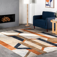 Nuloom Doria Modern Ndo1536A Beige Area Rug