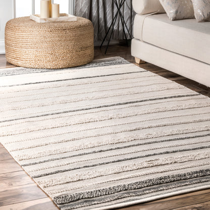 Nuloom Amelia Nam2055A Ivory Area Rug