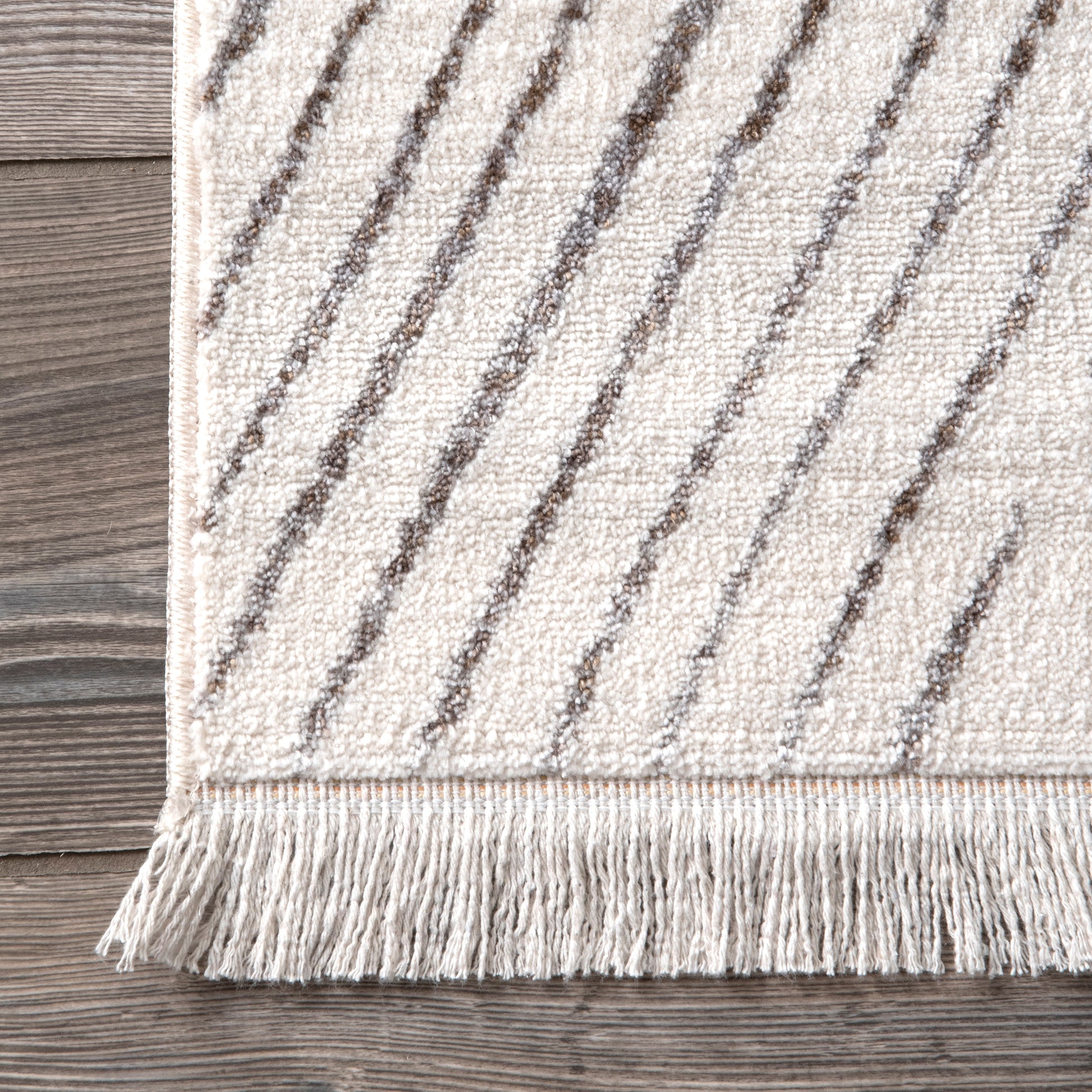 Nuloom Jazlyn Broken Chevrons Nja2134A Beige Area Rug