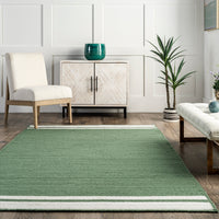 Nuloom Georgina Casual Solid Nge3603B Green Area Rug