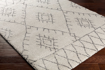 Surya Wilder Wdr-2003 Light Beige, Charcoal Area Rug