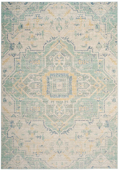 Safavieh Windsor Wds329L Light Grey / Seafoam Vintage / Distressed Area Rug