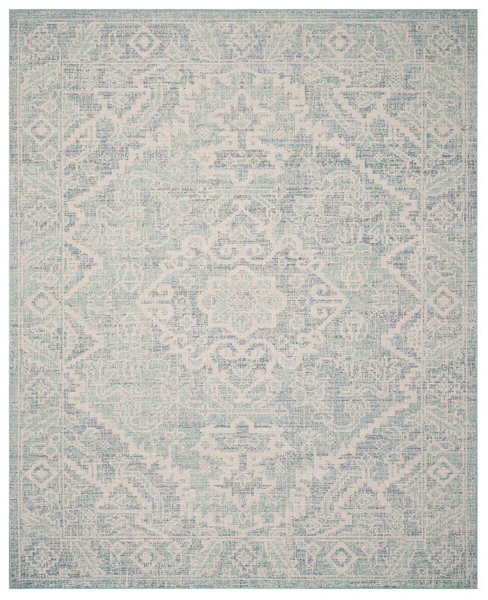 Safavieh Windsor Wds333J Seafoam / Blue Vintage / Distressed Area Rug