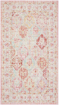 Safavieh Windsor Wds337S Pink / Multi Vintage / Distressed Area Rug