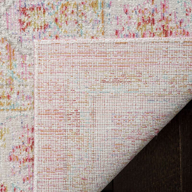 Safavieh Windsor Wds337S Pink / Multi Vintage / Distressed Area Rug