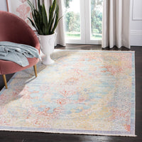 Safavieh Windsor Wds342J Aqua / Ivory Vintage / Distressed Area Rug