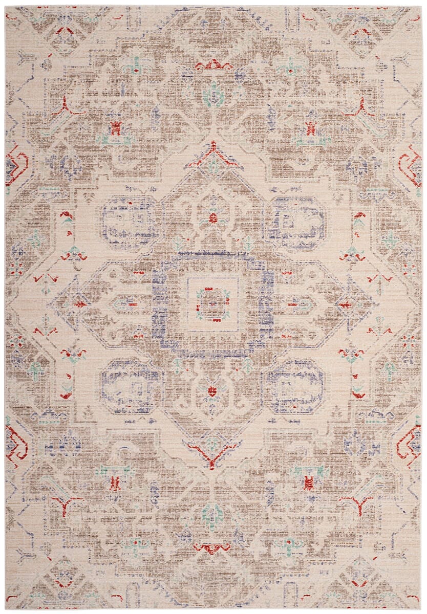 Safavieh Windsor Wds343G Light Grey / Ivory Vintage / Distressed Area Rug