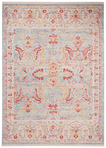 Safavieh Windsor Wds344J Aqua / Red Area Rug