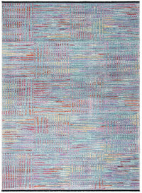 Safavieh Windsor Wds349J Aqua / Dark Pink Area Rug