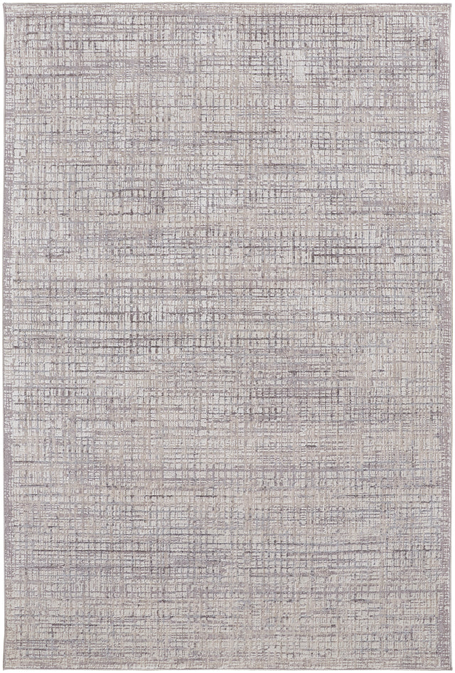 Feizy Lennon 39G4F Gray/Beige Rug.