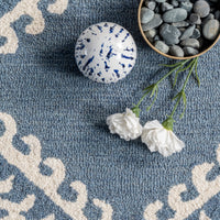 Nuloom Arlette Tribal Nar2704A Blue Area Rug